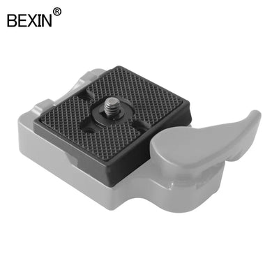 BEXIN 200PL-14 Camera Tripod Quick Release Plate Mount Clamp Plate Quick Release Adapter for Manfrotto DSLR Camera Compatible