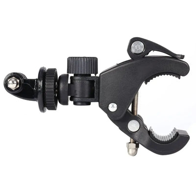 GloryStar Black Bike Bicycle Motorcycle Handlebar Handle Clamp Bar Camera Mount Tripod Adapter For Gopro Hero 9 8 7 6 5 OSMO SJ