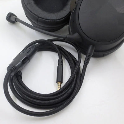 1.5M/59" Length Headphone Cable Audio Cord Line 3.5mm Jack for HyperX- Cloud/Cloud Alpha Gaming Headset Replacement Accessories