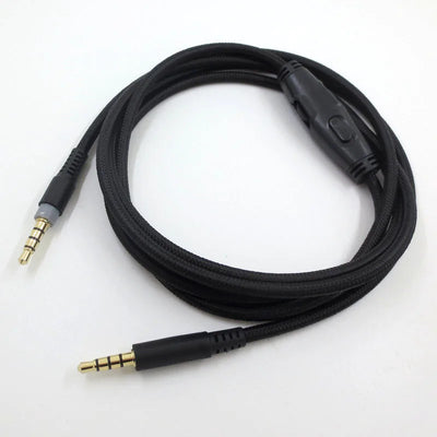 1.5M/59" Length Headphone Cable Audio Cord Line 3.5mm Jack for HyperX- Cloud/Cloud Alpha Gaming Headset Replacement Accessories