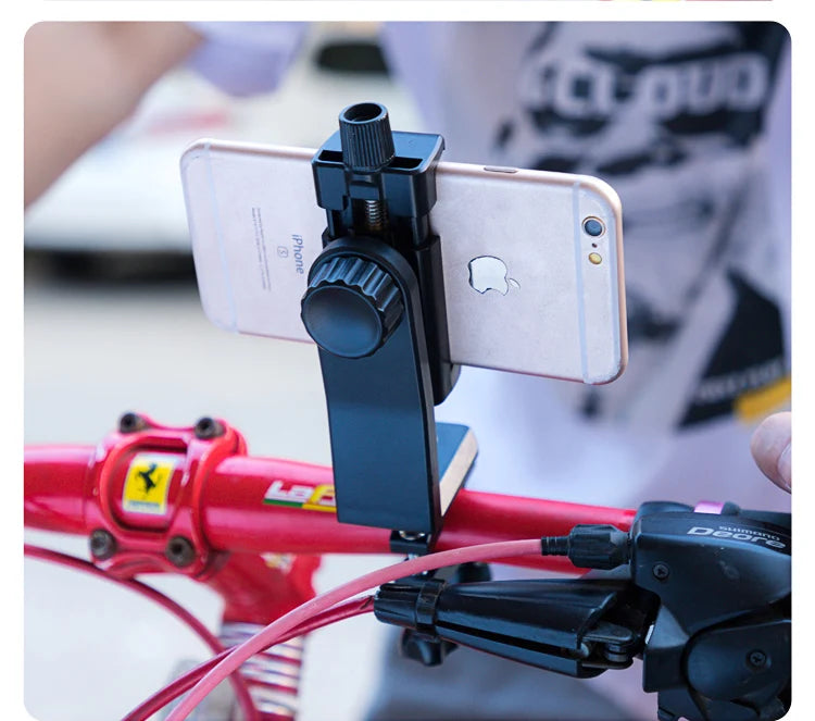 Bike Handlebar Mount  Bicycle Motorcycle CNC Aluminum Holder Vlog for Gopro Hero 11 10 9 Yi DJI OSMO Action Camera Accessories