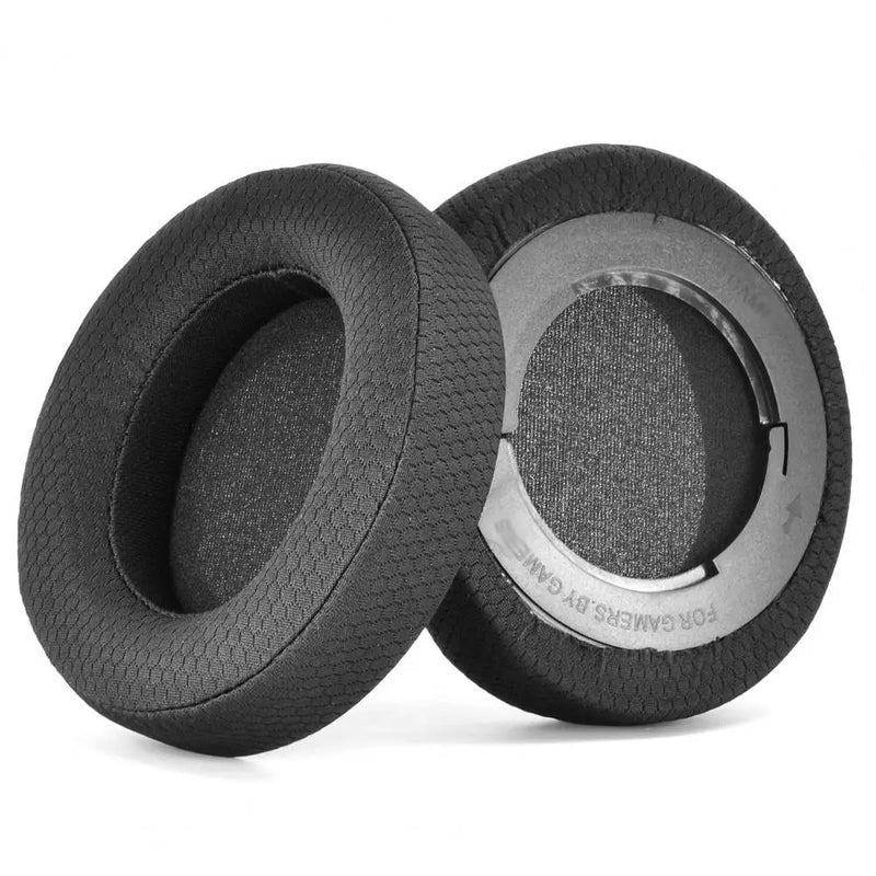 1 Pair Headphone Cushion Breathable Protective Mesh Fabric Replaceable Gaming Headset Pad for Razers Krakenes 7.1 V2 Pro