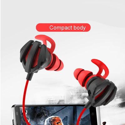 Earphone Helmets For CS Games Gaming In-Ear Headset 7.1 With Mic Volume Control PC Gamer Earphones