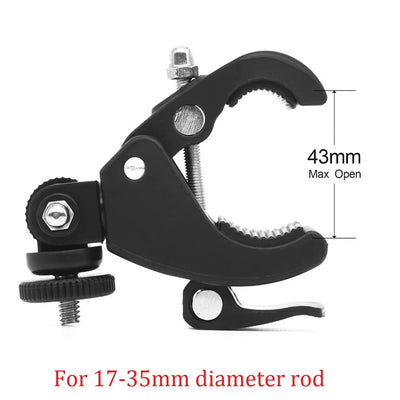 360 Degree Rotation Bike Bicycle Motorcycle Handlebar Handle Bar Mount Holder For Insta360 / For Gopro Action Camera Accessories