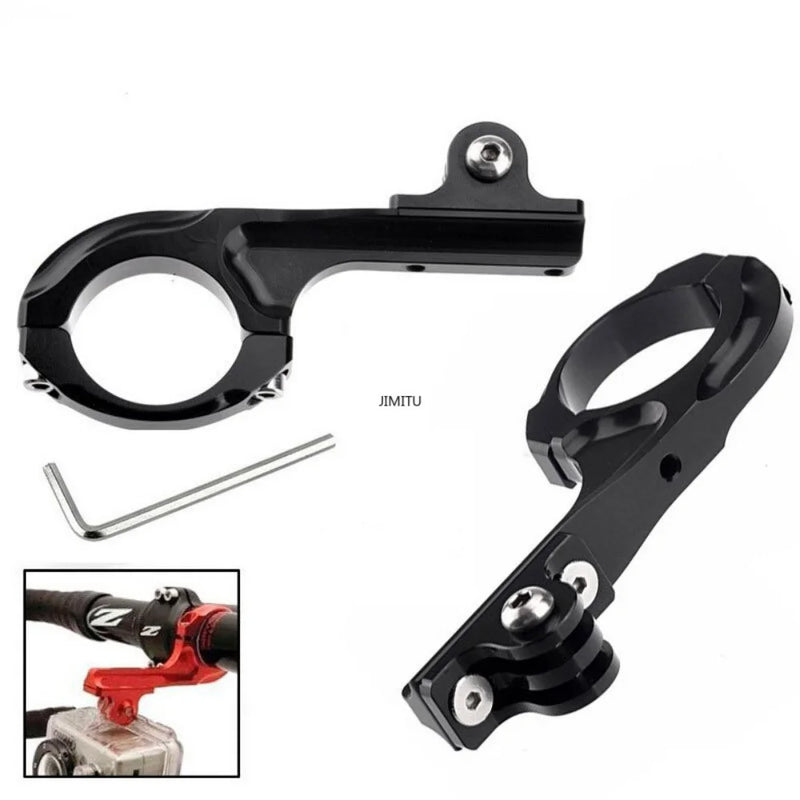 Aluminum Bike Bicycle Motorcycle Handlebar Mount Holder for Gopro HERO 12 11 10 9 8 7 6 5 4 Sport Action Cameras Accessories