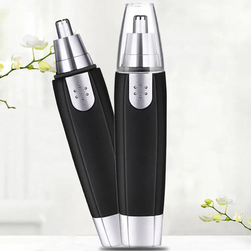 Black Electric Nose Hair Trimmer For Men And Women Available With Low Noise High Torque High Speed Motor Washable Nasal Hai H4L8