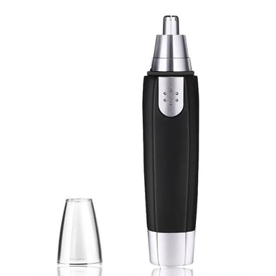 Black Electric Nose Hair Trimmer For Men And Women Available With Low Noise High Torque High Speed Motor Washable Nasal Hai H4L8