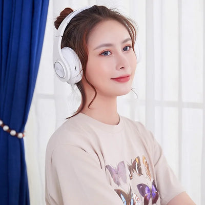 TV Headphones Wireless Helmets Foldable Bluetooth Headset PC Tablet Bluetooth Adapter Waterproof Carry Bag Gaming Music with Mic