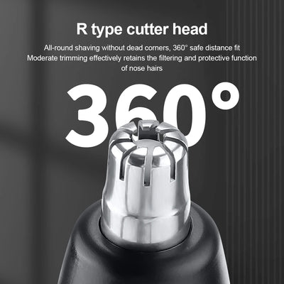 Nose Hair Trimmer Electric Rechargeable Nose Trimmer Men Shaver Razor Women Nose Hair Cutter Painless Private Parts Trimmer