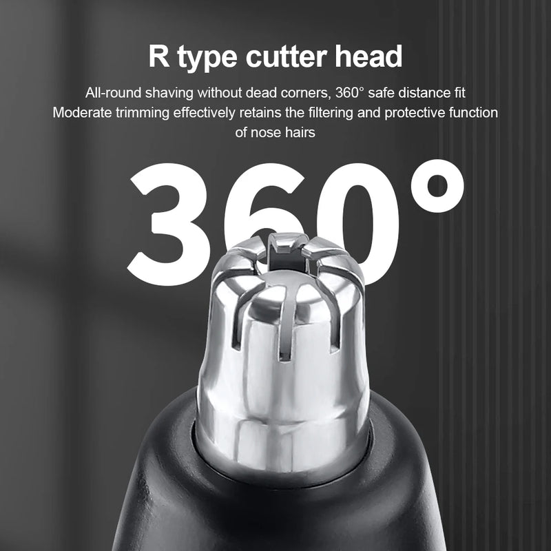 Nose Hair Trimmer Electric Rechargeable Nose Trimmer Men Shaver Razor Women Nose Hair Cutter Painless Private Parts Trimmer