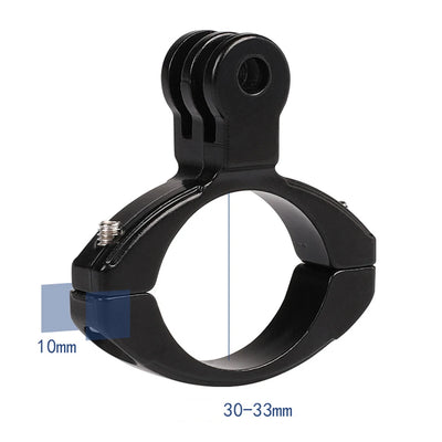 Bicycle Motorcycle Bike Cycle Aluminum Handlebar Bar Clamp Mount Adapter for GoPro Hero 13 12 11 DJI Action Camera Accessories