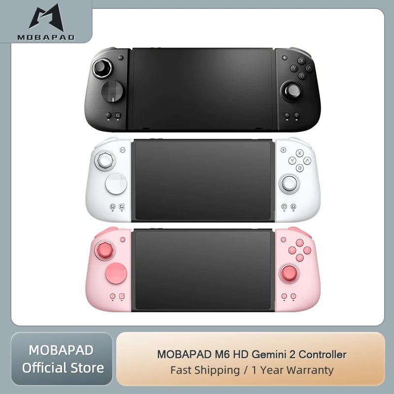 MOBAPAD M6 HD Gemini 2 Controller For Nintendo Switch OLED Joypad with Hall Joystick Console for Switch NS OLED Gamepad