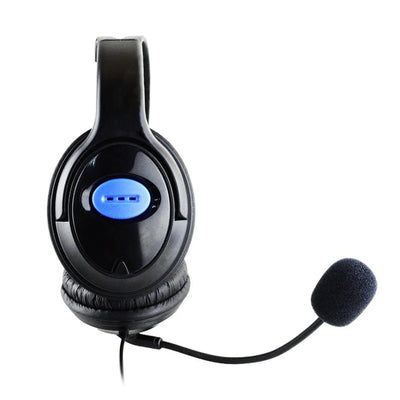 3.5mm Wired Headphones Computer PC Gaming Headset For PS4 Laptop With Noise Cancelling Microphone Volume Control Mute Button