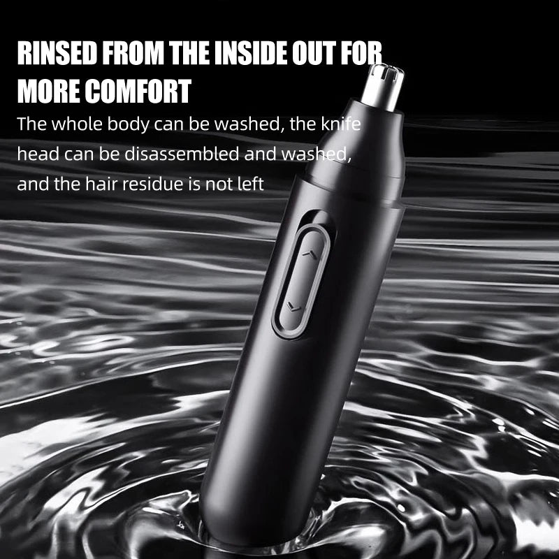 Electric nose hair trimmer is simple, atmospheric, and easy to store, suitable for carrying around during travel