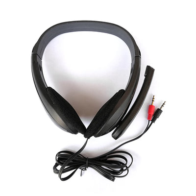 3.5mm Wired Headphone PC Gaming Headset With Mic Noise Reduction Stereo Earphone Helmet For PS4 Xbox One Laptop Computer