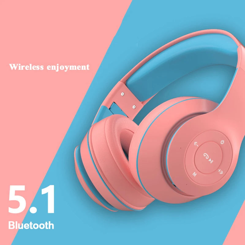 Xiaomi Foldable Wireless Headphones Bluetooth Headphones Bass Stereo Headphones MP3 Player Microphone Support For TF Card AUX