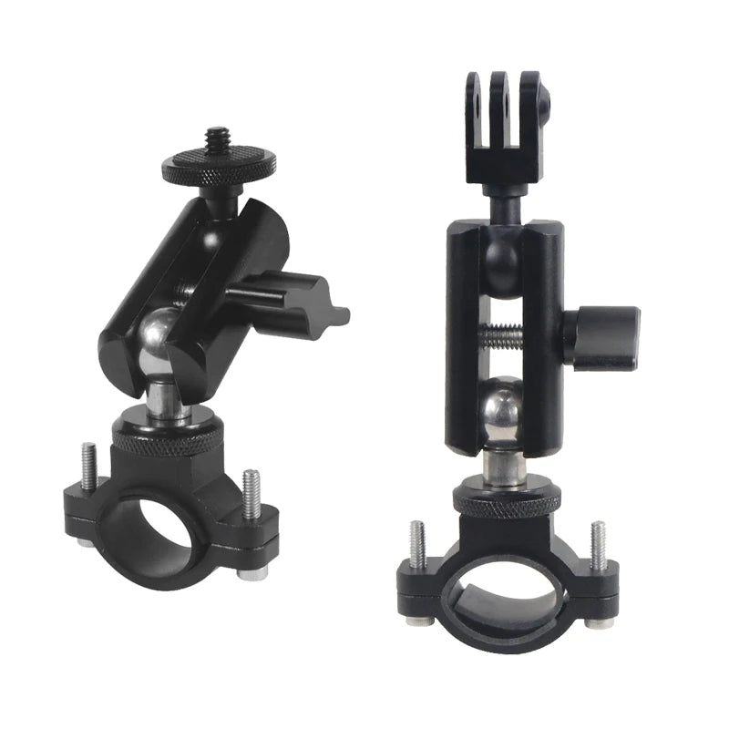 Metal Motorcycle Bicycle Camera Holder Handlebar Mount Bike Bracket for GoPro Hero 11 10 9 8 Phone DJI OSMO Action3 Insta360 X3