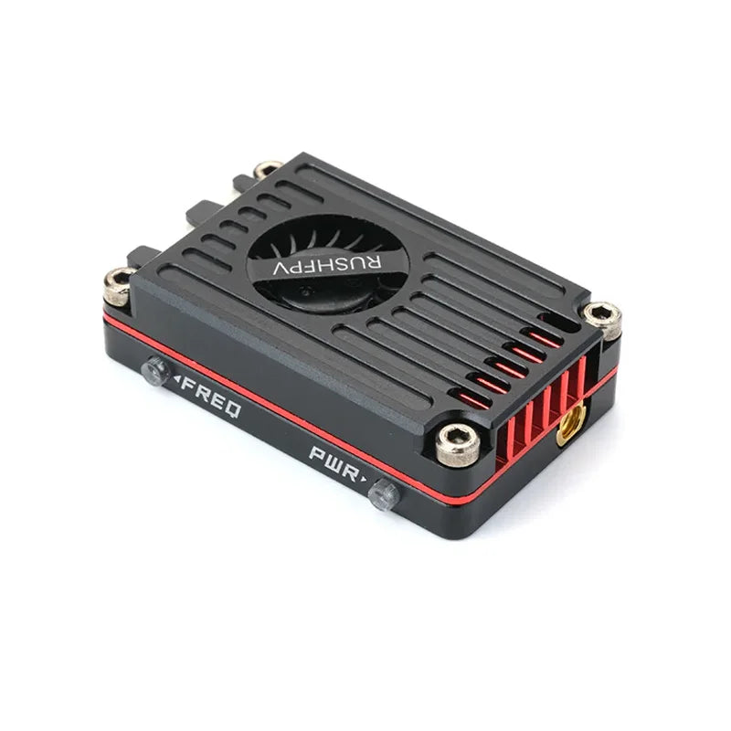 RUSH TANK MAX SOLO VTX 2.5W High Power VTX 48CH Video Transmitter with CNC shell for RC FPV Long Range Fixed-wing Drones