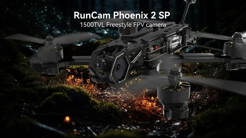 RunCam Phoenix 2 SPV3 Camera DC 5-36V Screen Ratio 4:3/16:9 7.5g 19*19*21mm Night View for RC FPV Racing Drones Quadcopter