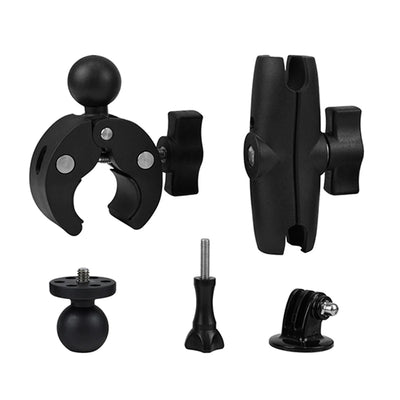 Metal Motorcycle Bicycle Camera Holder Handlebar Mirror Mount Bike Bracket Motorcycle Accessories for GoPro DJI OSMO Xiaomi Yi