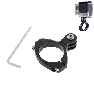 CNC Aluminum Bike Bicycle Handlebar Mount Holder Clamp Holder Bracket Adapter for Gopro Hero 11 10 9 Xiaomi Yi Action Camera