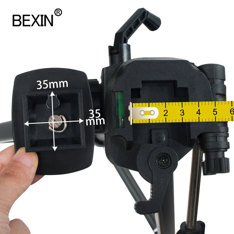 BEXIN small tripod plate quick release plate dslr stand mount plate camera plate for Yunteng vct668 st666 690 dslr camera tripod