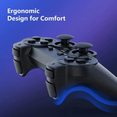 Wireless Controller 2.4G Gamepad Dual Vibration Joystick for PS2 Console Joypad USB PC Game Controle