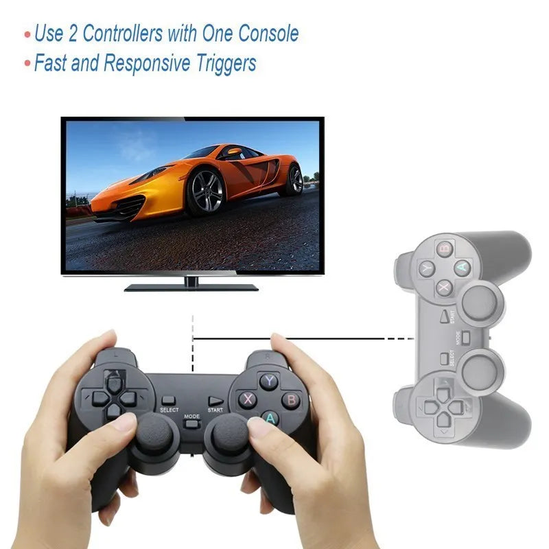 2.4G Wireless Game Controller For PS3 Remote Gamepad Joystick For Android Phone/TV Box/M8/GD10 Controle for PC/ Super Console X