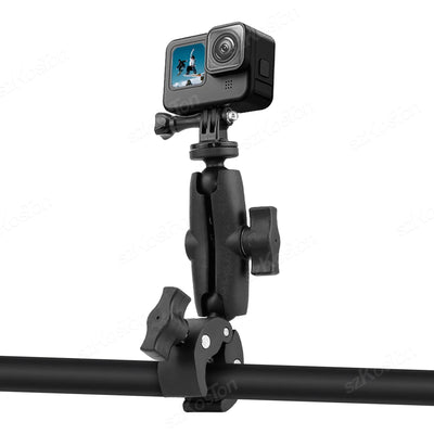 Motorcycle Bicycle Camera Holder Handlebar Mirror Mount Bike Bracket for GoPro 13 12 11 Insta360 X4 X3 Action Camera Accessories