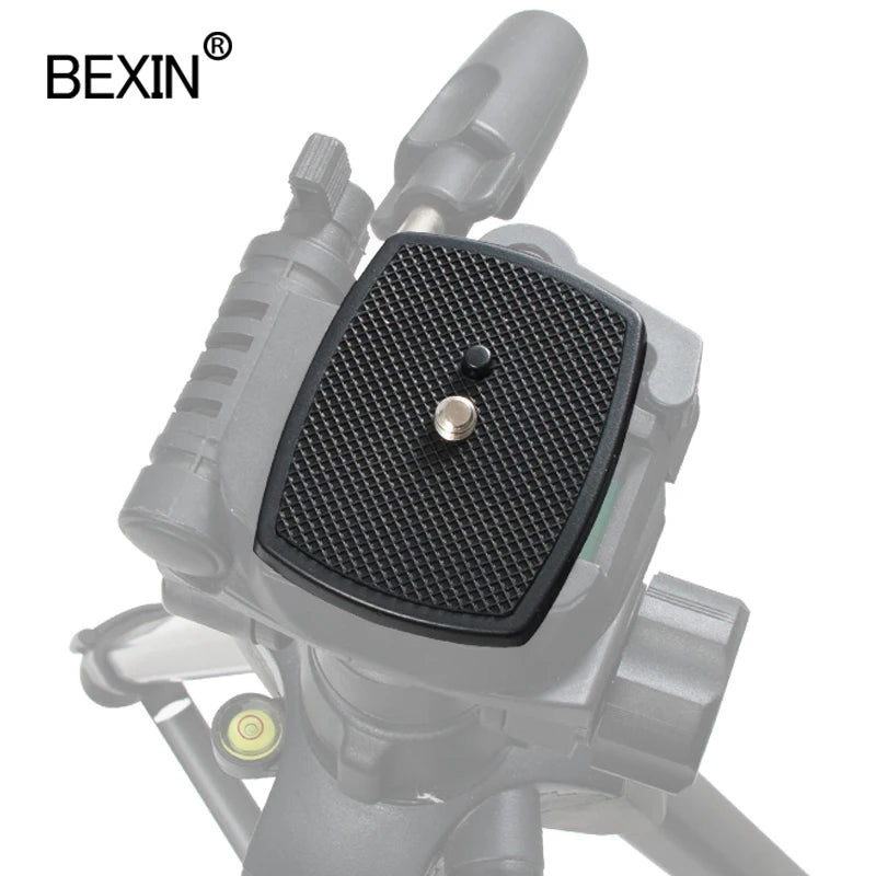 BEXIN small tripod plate quick release plate dslr stand mount plate camera plate for Yunteng vct668 st666 690 dslr camera tripod