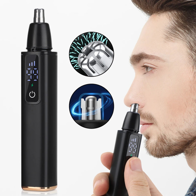 Nose Hair Trimmer Electric Rechargeable Nose Trimmer Men Shaver Razor Women Nose Hair Cutter Painless Private Parts Trimmer