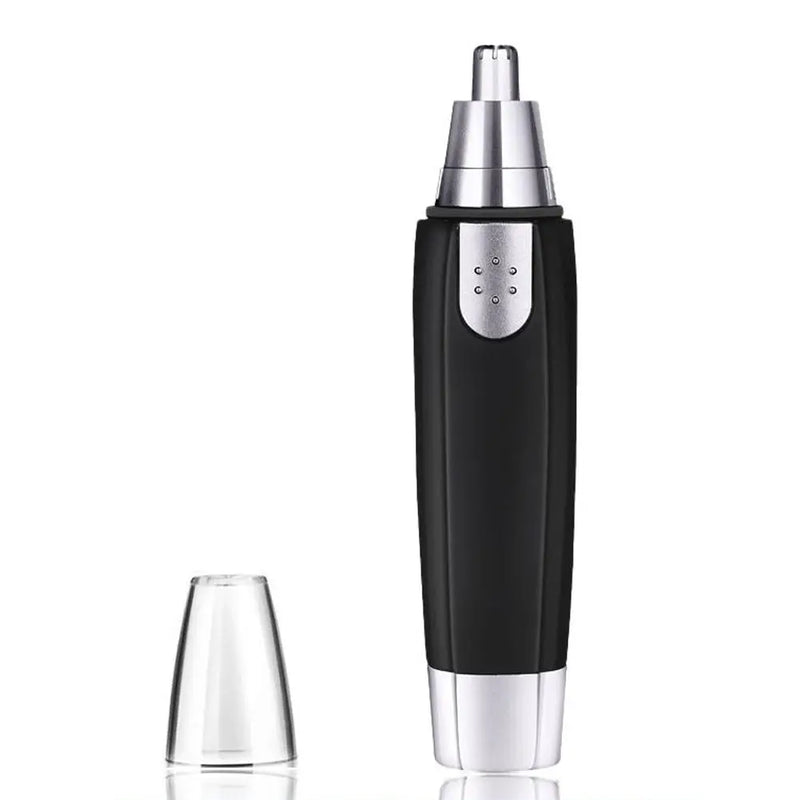 Black Electric Nose Hair Trimmer For Men And Women Available With Low Noise High Torque High Speed Motor Washable Nasal Hai T2J8