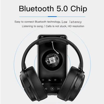 Awei A780BL Wireless Headphones Bluetooth Headset Bass Stereo Sound Gaming Earphones Foldable With Mic Fone Bluetooth Earbuds