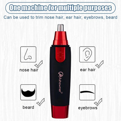 1pcs Shaver for Men, Ear, Neck, Eyebrow Trimmer, Shaver for Men, Cleaning Trimmer, Nose Hair Trimmer, Shaver Remover Kit, Tool