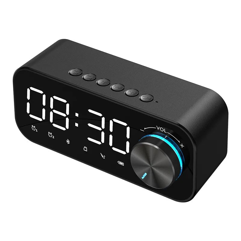 New B126 Hands-free Speaker Car Audio Amplifier High Power Gaming Waterproof Smart Mini Wireless Portable Speaker Clock Speaker