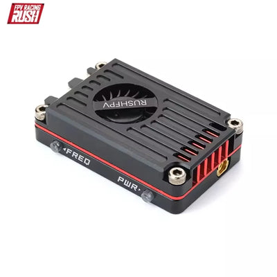 Rushfpv Rush TANK MAX SOLO 5.8GHz 2.5W High Power 48CH VTX Video Transmitter Cooling Fan CNC Shell For Long Rang RC FPV Drone