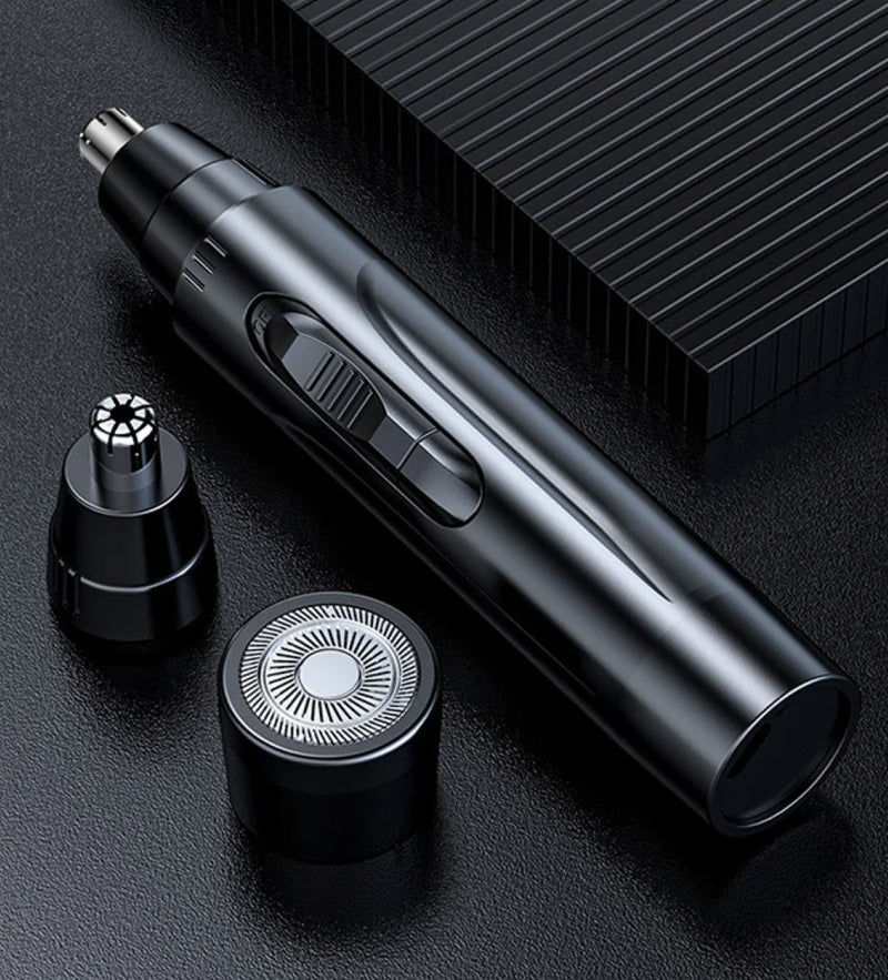 Black Electric Nose Hair Trimmer Ear and Nose Hair Trimmer Professional Painless Nose Hair Trimmer For Men And Women