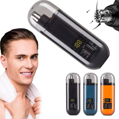 Electric Nose Hair Trimmer Implement Shaver Clipper Men Trimer Remover Ear Shaver Eyebrow Razor Man Neck Trimmer Clean Kit W0V2