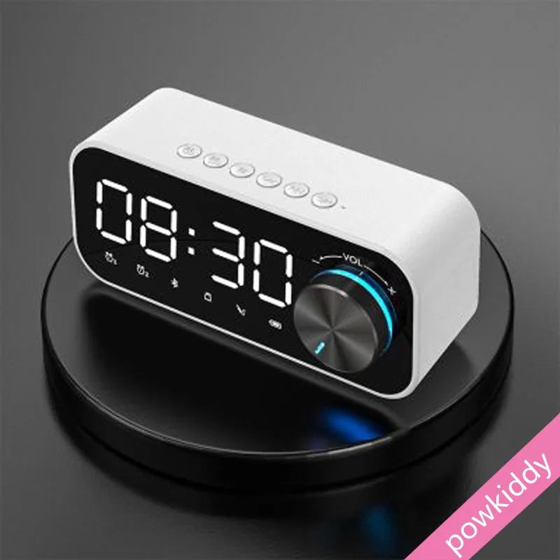 New B126 Hands-free Speaker Car Audio Amplifier High Power Gaming Waterproof Smart Mini Wireless Portable Speaker Clock Speaker