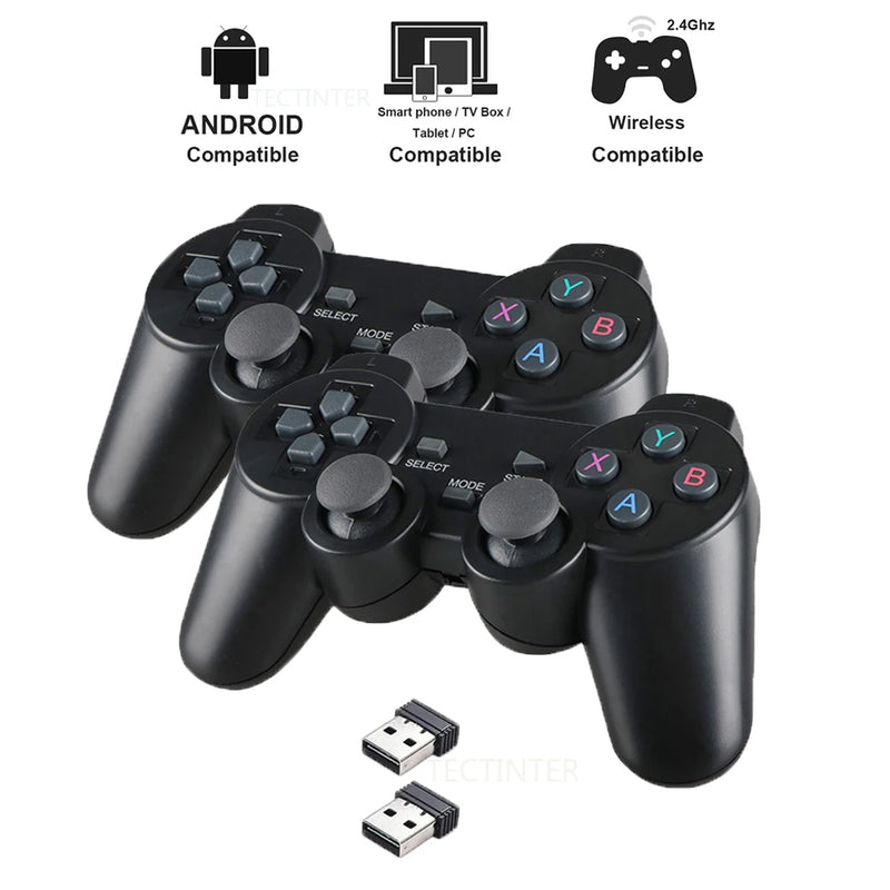 2.4G Wireless Game Controller For PS3 Remote Gamepad Joystick For Android Phone/TV Box/M8/GD10 Controle for PC/ Super Console X