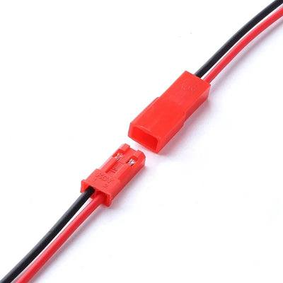 10 Pairs Male Female Connector JST Plug Cable 2 Pin For RC BEC Battery Adapter Helicopter DIY FPV Drone Quadcopter